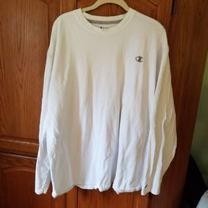 Champion Authentic long sleeve t-shirt white size xl
